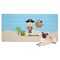 Pirate Scene Dog Towel (Personalized)