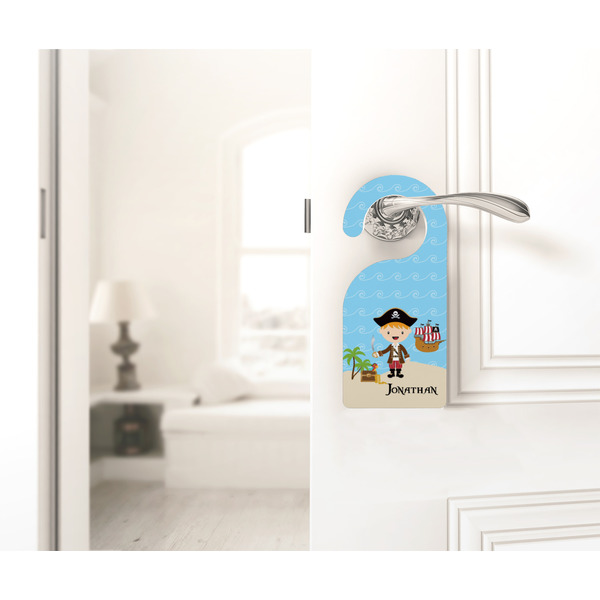 Pirate Scene Door Hanger - LIFESTYLE