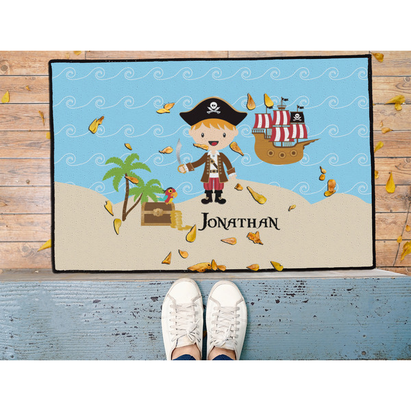 Pirate Scene Door Mat - LIFESTYLE (Med)