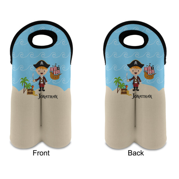Pirate Scene Double Wine Tote - APPROVAL (new)