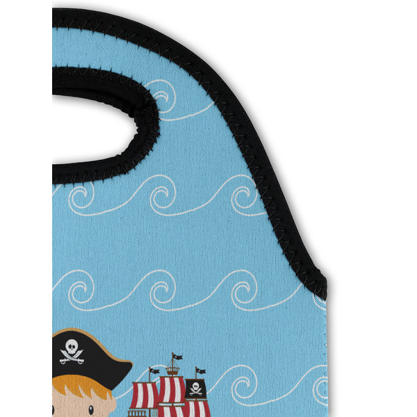 Pirate Scene Double Wine Tote - Detail 1 (new)