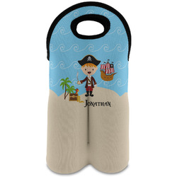 Pirate Scene Wine Tote Bag (2 Bottles) (Personalized)