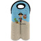 Pirate Scene Wine Tote Bag (2 Bottles) (Personalized)