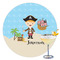 Pirate Scene Drink Topper - XLarge - Single with Drink