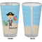 Pirate Scene Pint Glass - Full Color - Front & Back Views
