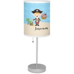 Pirate Scene Lamp with Drum Shade (Personalized)