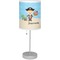 Pirate Scene Drum Lampshade with base included
