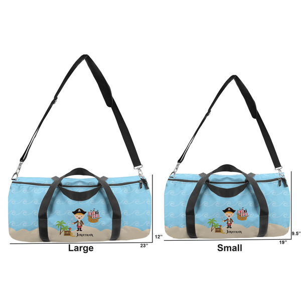 Pirate Scene Duffle Bag Small and Large