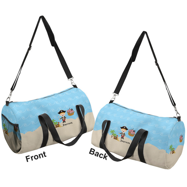 Pirate Scene Duffle bag small front and back sides