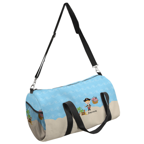 Custom Pirate Scene Duffel Bag - Small w/ Name or Text