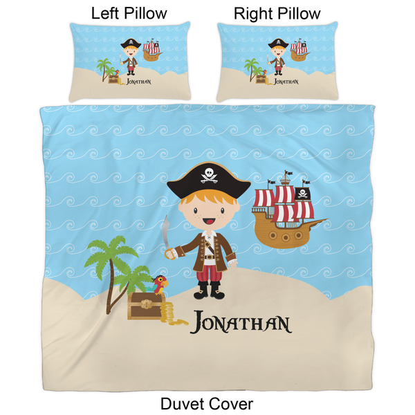 Pirate Scene Duvet Cover Set - King - Approval