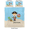 Pirate Scene Duvet Cover Set - Queen - Approval