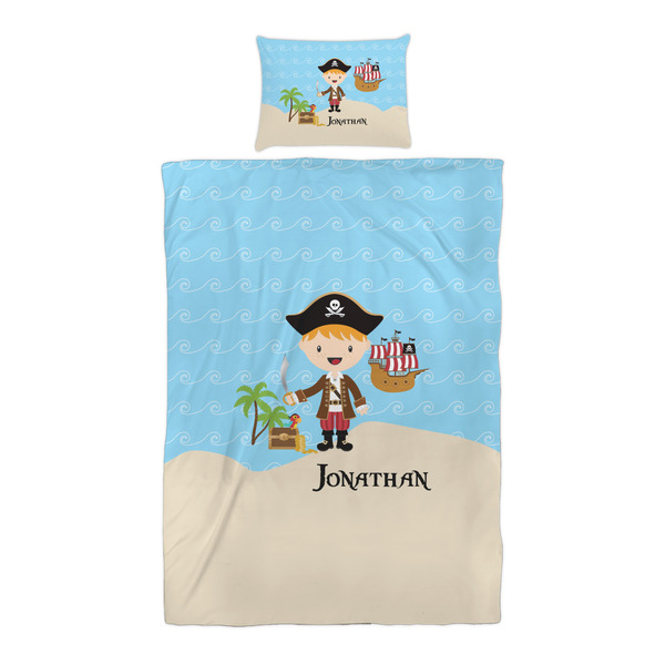 Pirate Scene Duvet Cover Set - Twin XL - Alt Approval