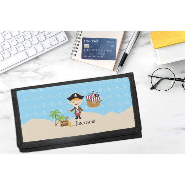 Pirate Scene DyeTrans Checkbook Cover - LIFESTYLE