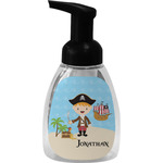 Pirate Scene Foam Soap Bottle - Black (Personalized)