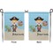 Pirate Scene Garden Flag - Double Sided Front and Back