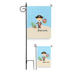 Pirate Scene Garden Flag (Personalized)