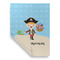 Pirate Scene Garden Flags - Large - Double Sided - FRONT FOLDED