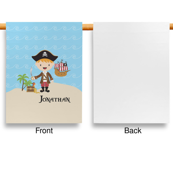 Pirate Scene Garden Flags - Large - Single Sided - APPROVAL