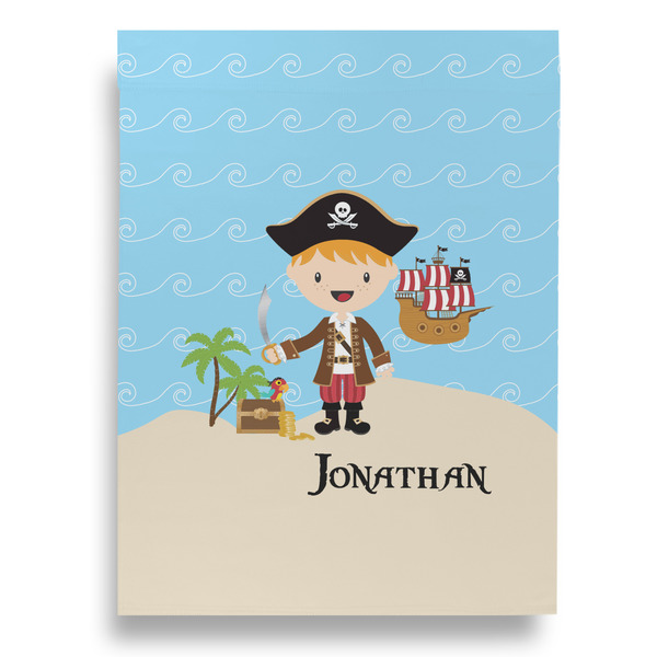 Pirate Scene Garden Flags - Large - Single Sided - FRONT
