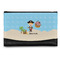 Pirate Scene Genuine Leather Womens Wallet - Front/Main