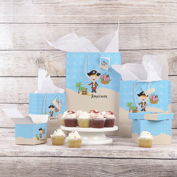 Pirate Scene Gift Bags - In Context