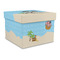 Pirate Scene Gift Boxes with Lid - Canvas Wrapped - Large - Front/Main