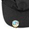 Pirate Scene Golf Ball Marker Hat Clip - Main - GOLD