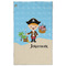 Pirate Scene Golf Towel - Front (Large)