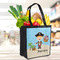 Pirate Scene Grocery Bag - LIFESTYLE