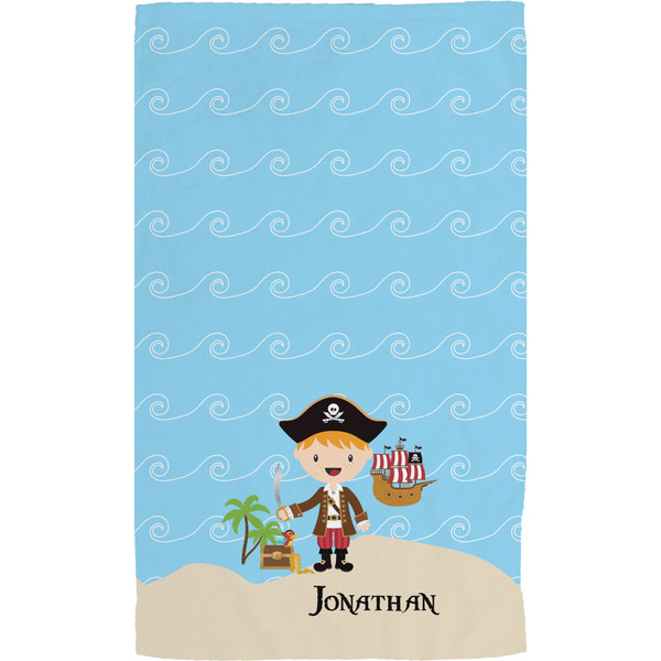 Personalized Pirate Hand Towel (Personalized)