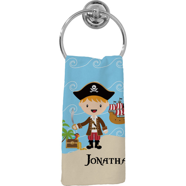 Custom Pirate Scene Hand Towel - Full Print (Personalized)