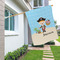 Pirate Scene House Flags - Double Sided - LIFESTYLE