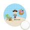 Pirate Scene Icing Circle - Small - Front