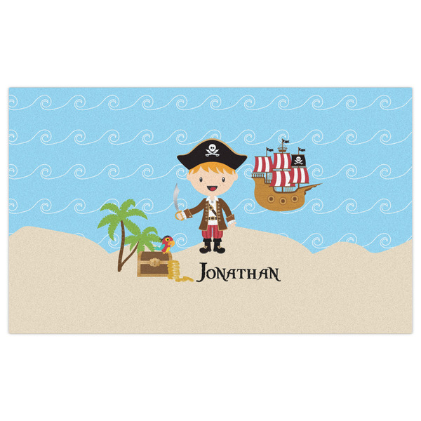 Pirate Scene Indoor / Outdoor Rug - 3'x5' - Front Flat