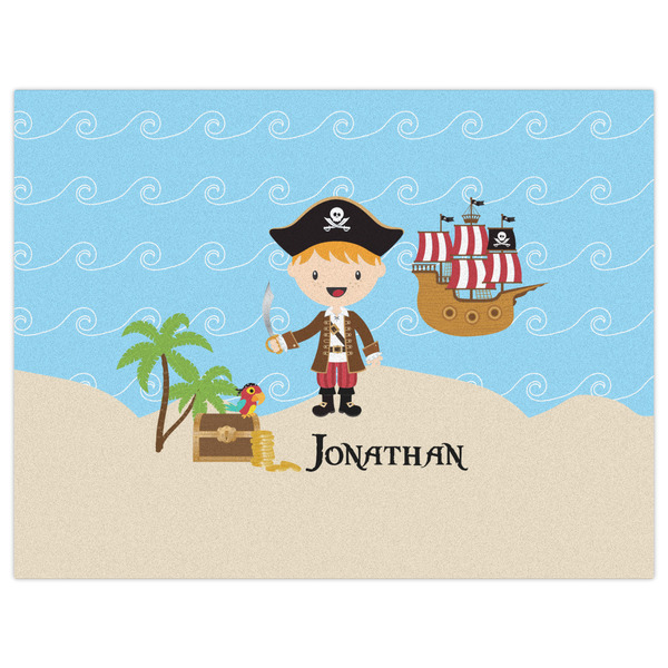 Pirate Scene Indoor / Outdoor Rug - 6'x8' - Front Flat