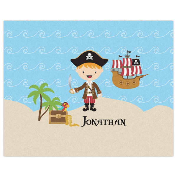 Pirate Scene Indoor / Outdoor Rug - 8'x10' - Front Flat