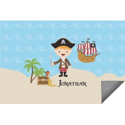 Pirate Scene Indoor / Outdoor Rug (Personalized)