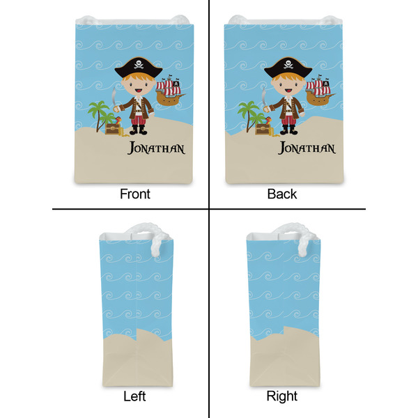 Pirate Scene Jewelry Gift Bag - Gloss - Approval