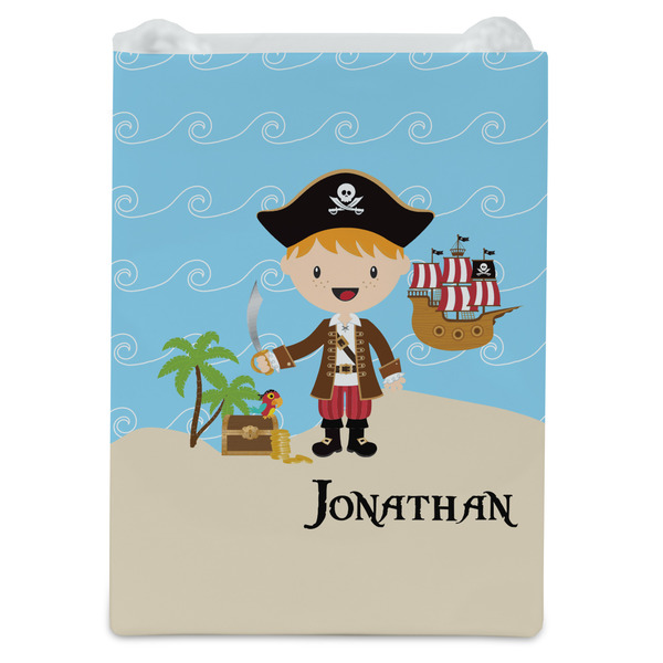 Pirate Scene Jewelry Gift Bag - Gloss - Front