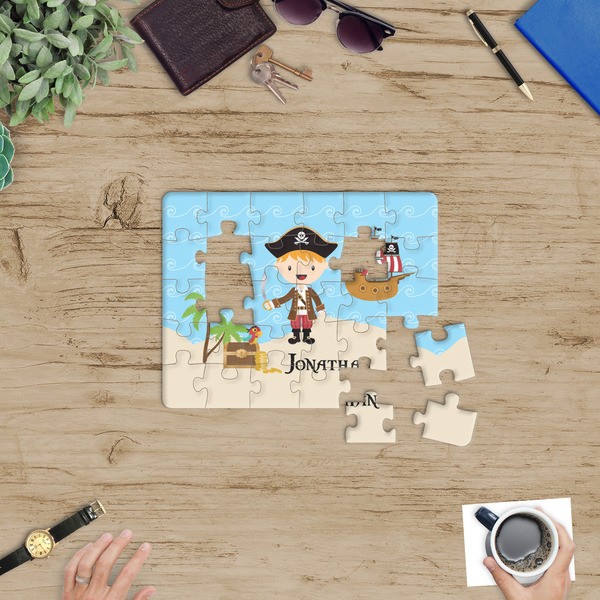 Pirate Scene Jigsaw Puzzle 30 Piece - In Context