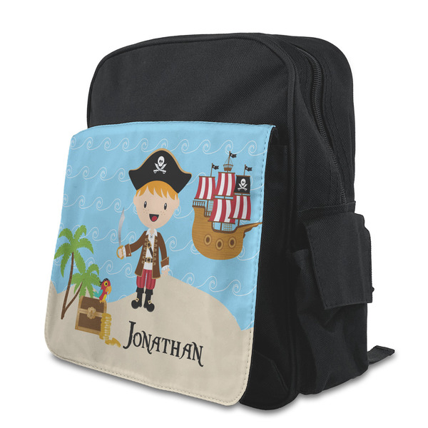 Custom Pirate Scene Preschool Backpack (Personalized)