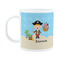 Pirate Scene Plastic Kids Mug (Personalized)