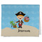 Pirate Scene Kitchen Towel - Poly Cotton w/ Name or Text