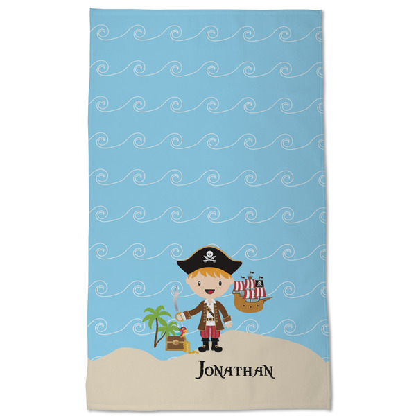 Pirate Scene Kitchen Towel - Poly Cotton - Full Front