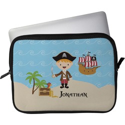 Pirate Scene Laptop Sleeve / Case - 13" (Personalized)