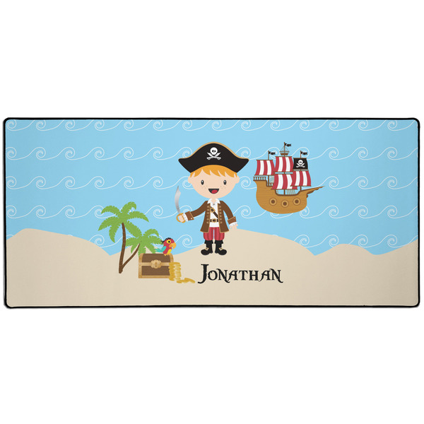 Custom Pirate Scene 3XL Gaming Mouse Pad - 35" x 16" (Personalized)