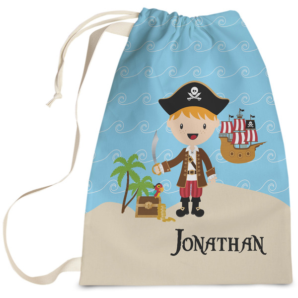 Custom Pirate Scene Laundry Bag - Large (Personalized)