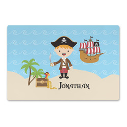 Pirate Scene Large Rectangle Car Magnet (Personalized)