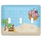 Pirate Scene Light Switch Covers (3 Toggle Plate)